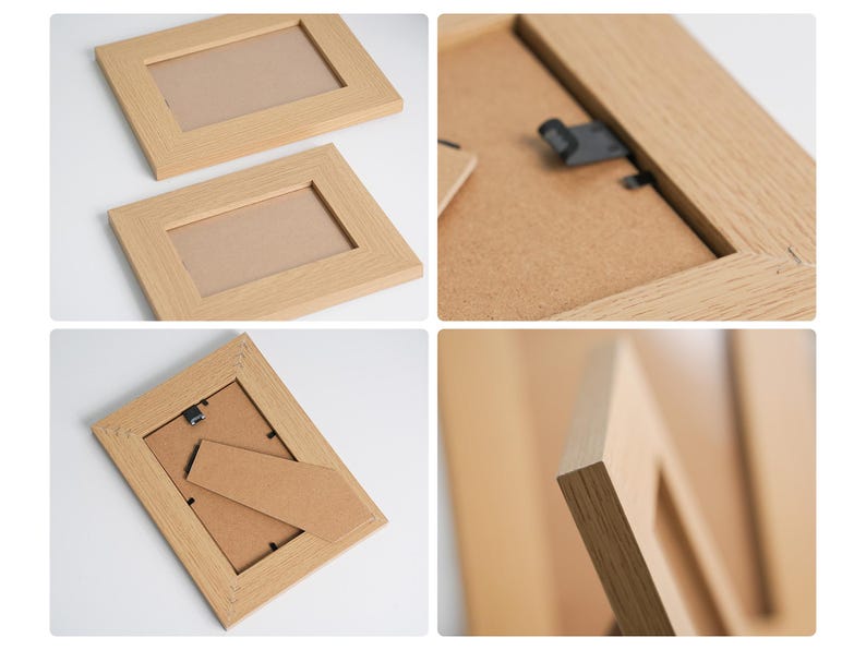 Personalized Pet Memorial Photo Frame: Engraved Oak & Cherrywood