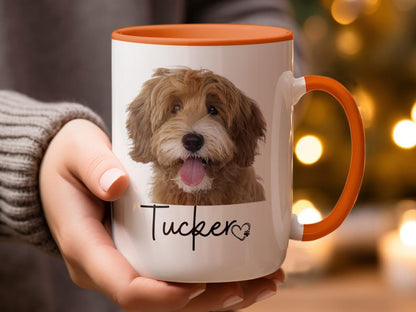 Custom Pet Portrait Mug, Custom Dog Mug, Pet Art, Coffee Cup, Personalized Pet Mugs, Dog Mom, Personalized Gift for Pet Lovers, pet lover