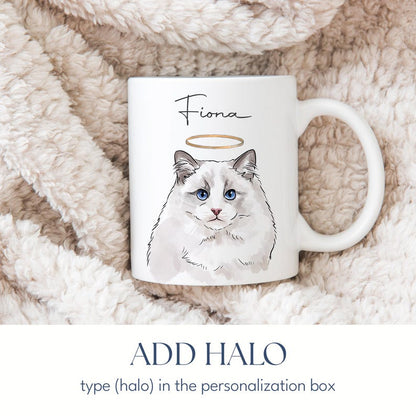 Custom Pet Mug Using Pet Photo + Name Custom Dog Mug Dog Coffee Cup Personalized Pet Mugs Dog Mom Mug Personalized Cat Dad Mug New Dog Mug