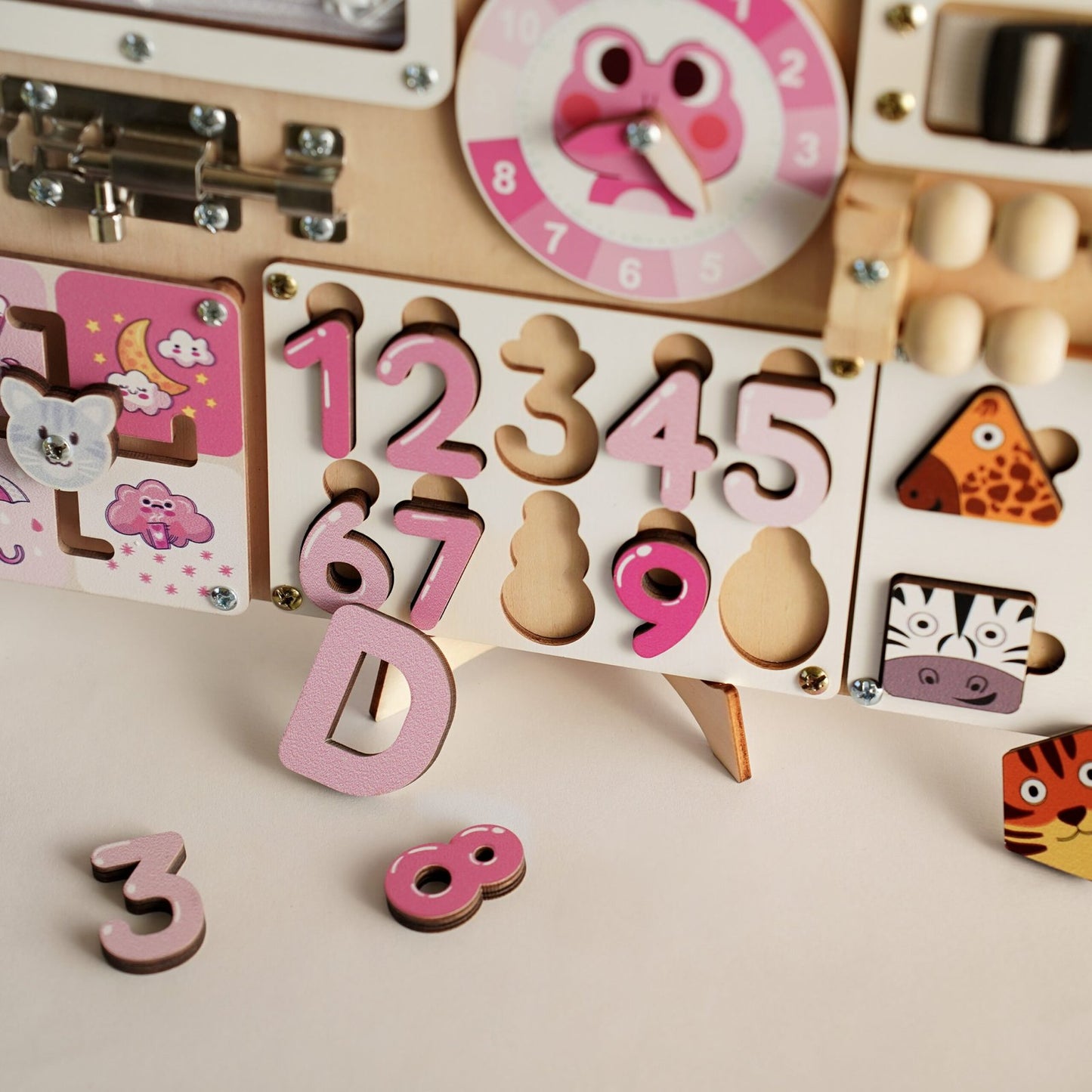 Personalized Baby Busy Board A11