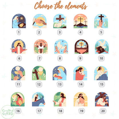 Cross Baptism Gift | Catholic Baby Gift