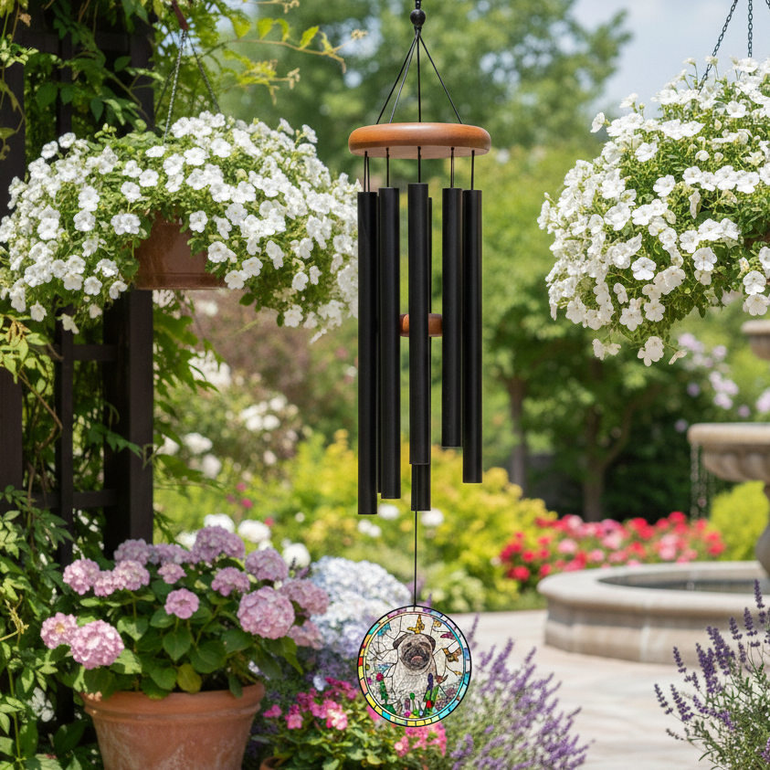 Pet Remembrance Wind Chime – Custom Pet Loss Tribute