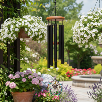 Pet Remembrance Wind Chime – Custom Pet Loss Tribute