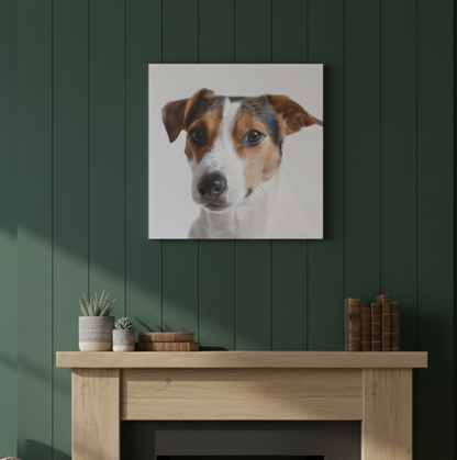 Custom Pet Canvas Print: Dog, Cat and other Pet Photo to Art, Christmas Gift