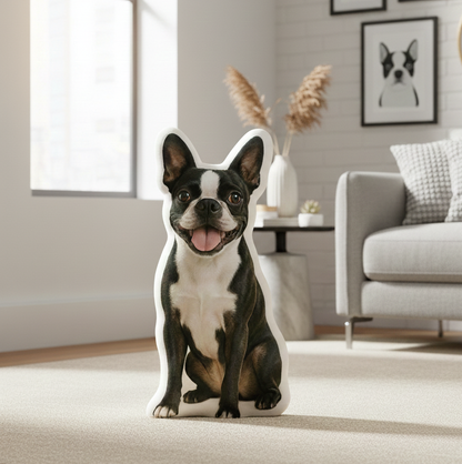 Personalized 3D Pet Pillow from Photo, Custom Dog/Cat Shaped Pillow with Photo, Double Sided Pet Pillow, Unique Pet Gift for Animal Lover