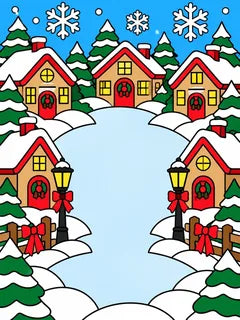 05 - Simple Snowy Village