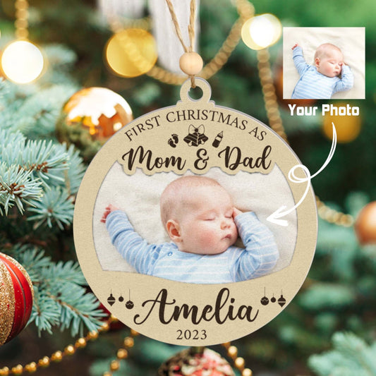 Personalized Baby First Christmas Ornament