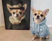 Custom Multiple Pet Portrait Personalized Thanksgiving Gift Family Dog Cat Lover Gift Canvas
