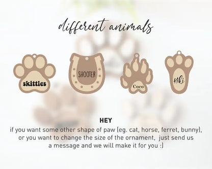 Personalized, Christmas Ornament