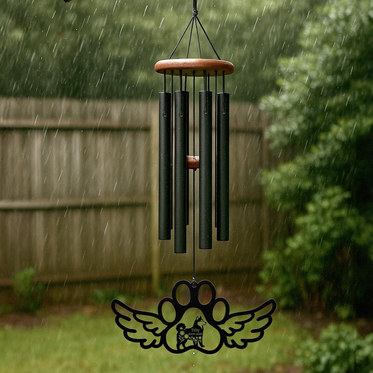 Personalized Pet Loss Wind Chime – image 3
