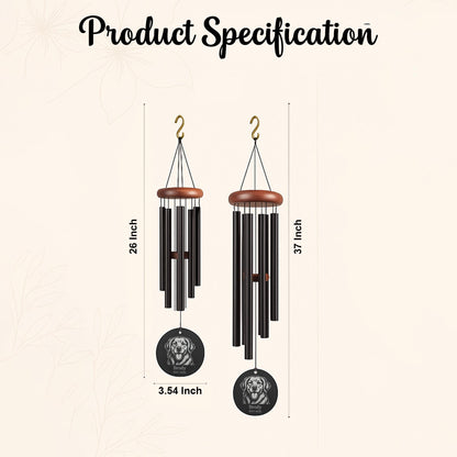 Custom Engraved Pet Memorial Wind Chime