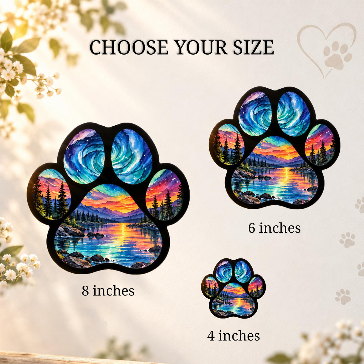 Golden Retriever Suncatcher, Custom Sunset Pet Memorial Ornament, Personalized Golden Silhouette, Ra