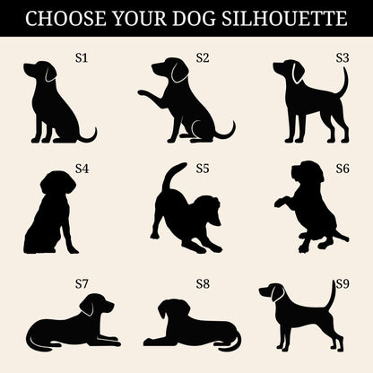 Beagle Memorial Suncatcher, Custom Sunset Pet Sympathy Ornament, Personalized Beagle Silhouette, Rai