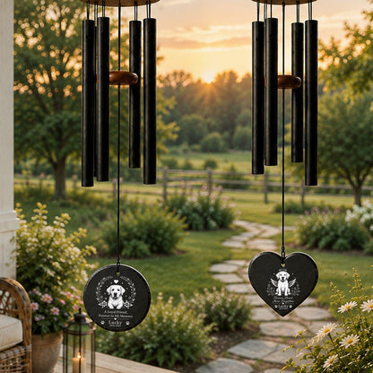 Labrador Retriever Memorial Wind Chime, Personalized Dog Loss Gift - 6
