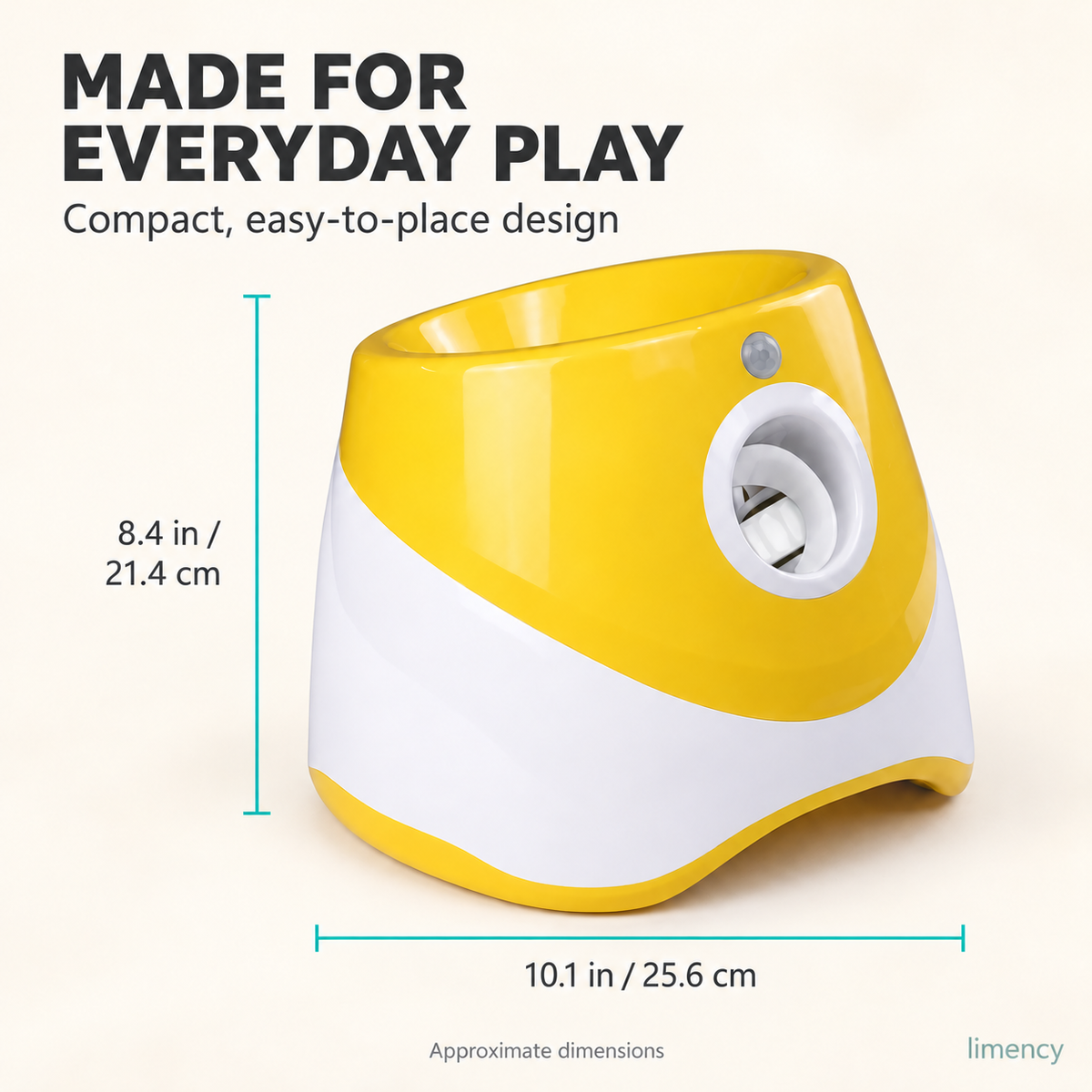 Limency launcher approximate dimensions
