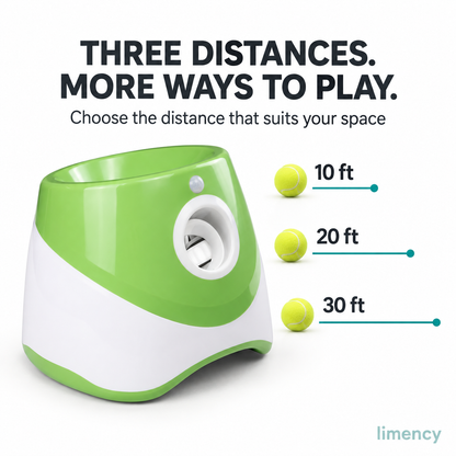 Limency launcher 10, 20 and 30 foot distances