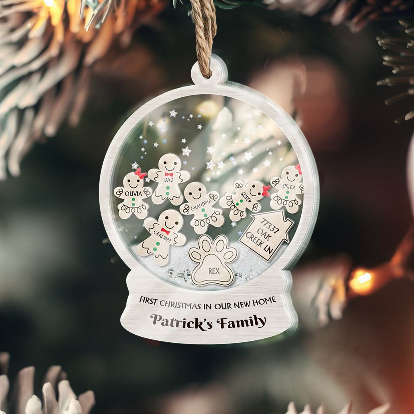 Family Christmas Ornament 2023