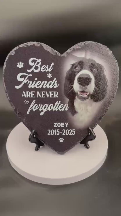 Pet Memorial Stone, Personalized Pet Memorial Gift, Garden Memorial Stone, Pet Grave Marker, Pet Loss Gift, Dog Memorial Stone, Garden Stone