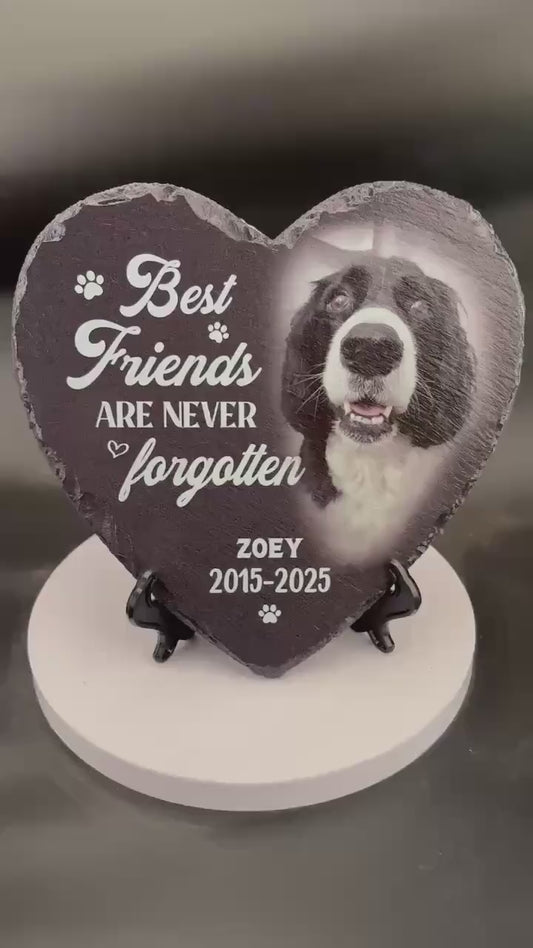 Pet Memorial Stone, Personalized Pet Memorial Gift, Garden Memorial Stone, Pet Grave Marker, Pet Loss Gift, Dog Memorial Stone, Garden Stone