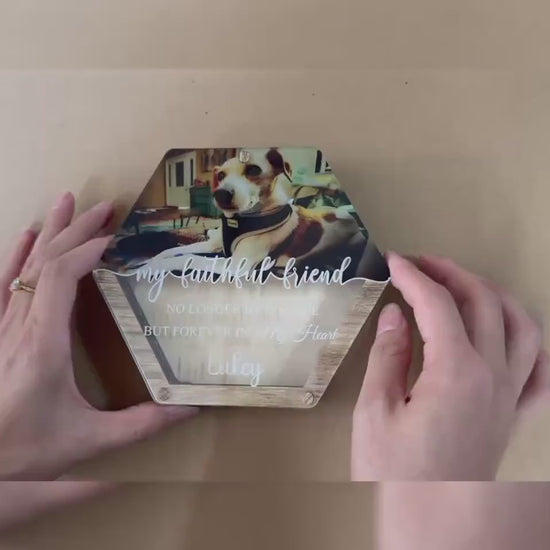 Custom Pet Memorial Photo Box — video giới thiệu