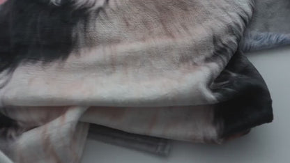 Personalized Pet Photo Blanket: Custom Fleece Dog/Cat Mom Gift