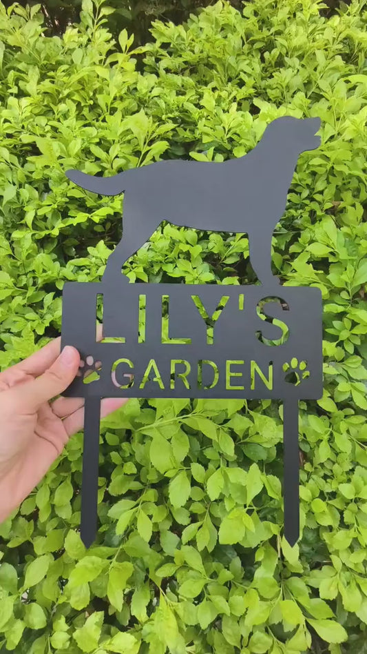 Custom Dog Memorial Stake, Dog Grave Marker, Dog Remembrance Stake, Personalized Metal Dog Garden Sign, Pet Loss Gift, Dog Loss Gift