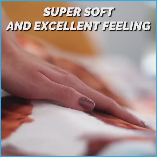 Custom Dog Face Fleece Blanket, Personalized Photo Blanket, Made in USA