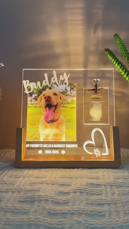 Personalized Pet Nightlights, Customizable Pet Name Nightlights, Pet Keepsake Gifts, Pet Presents, Keepsake Gifts