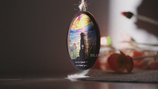 Custom Pet Loss Hologram Ornament, Dog Memorial Gift, Pet Loss Sympathy Gift, Cat Memorial Ornament, Pet Lover Gift, Loss Of Pet Gift