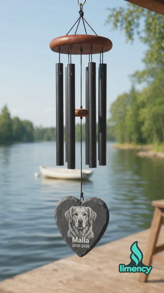 Memorial wind chime — 1026 video